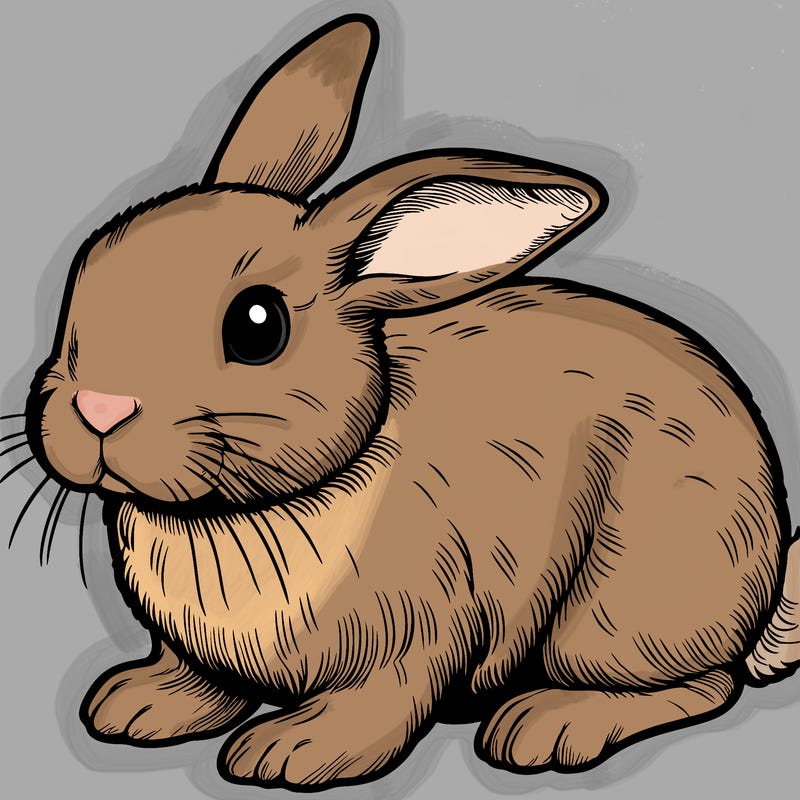 realistic bunny