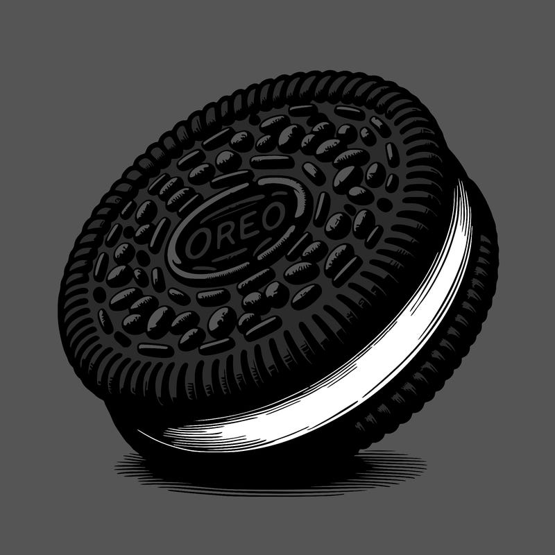 realistic oreo