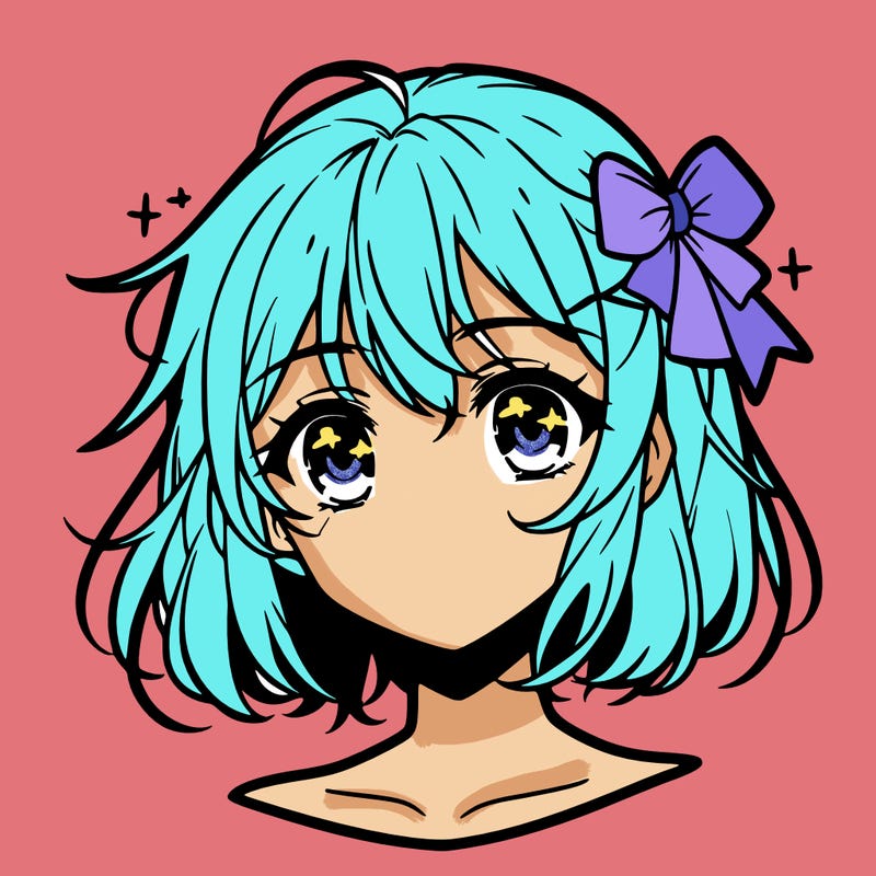 anime girl face