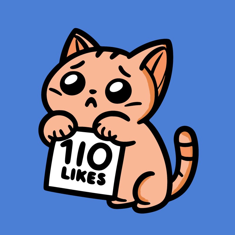 a cat begging for 10 likes