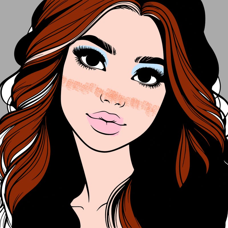 beautiful realistic girl