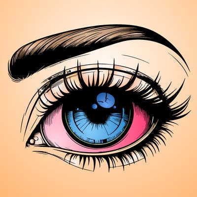 realistic eye