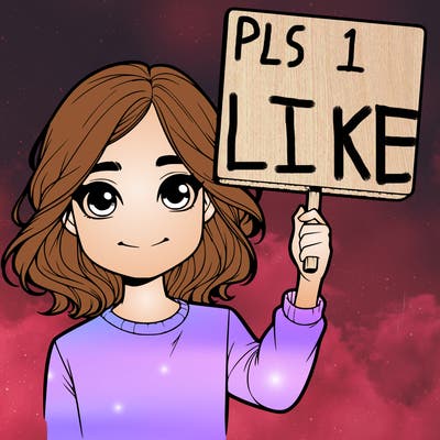 realistic girl holding up a sign