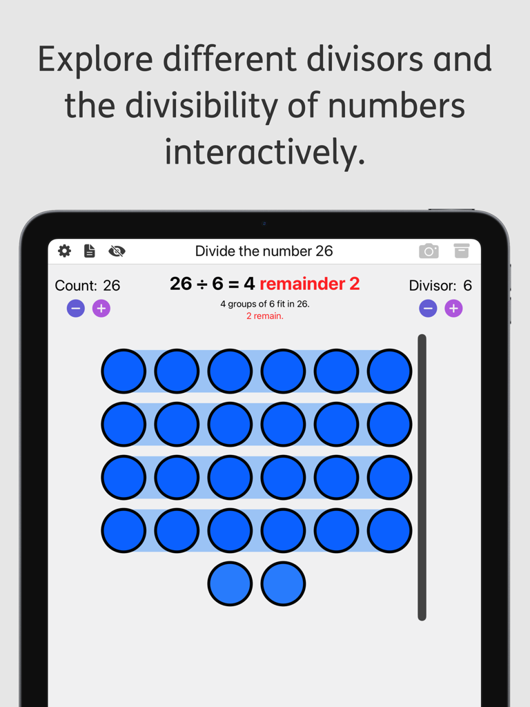 Number Divider - Education App | MWM
