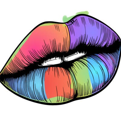 realistic lips