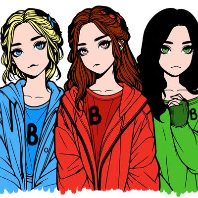 aesthetic girl realistic