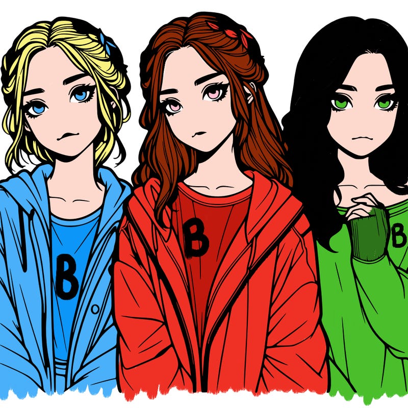 aesthetic girl realistic