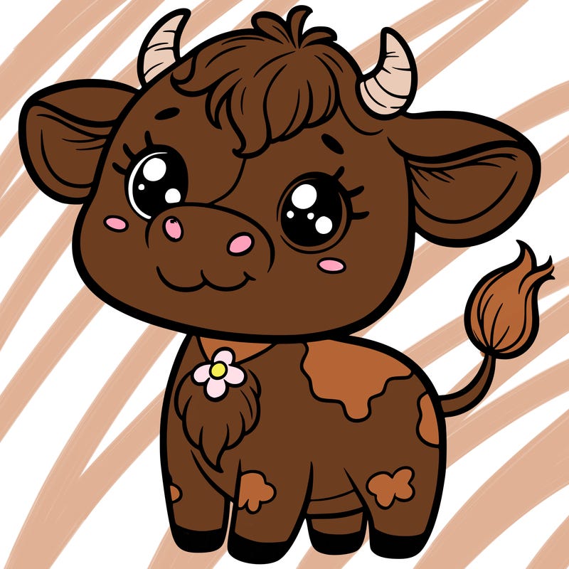 cute cow