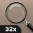 Magnifier Plus with Flashlight