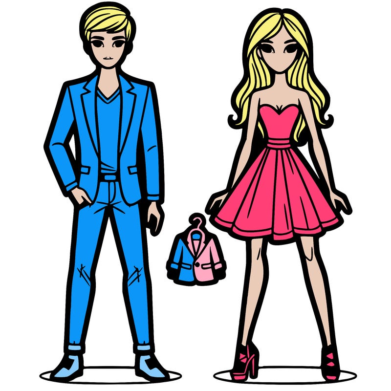 barbie and ken