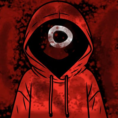 faceless girl in hoodie