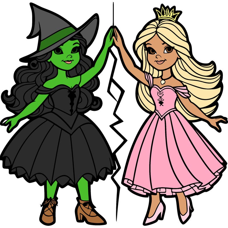 alphaba and glinda split