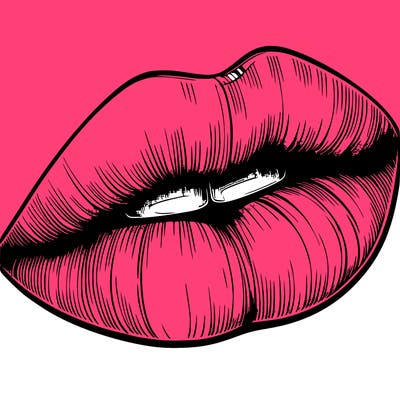 realistic lips