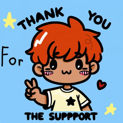 thank you for the support