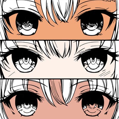 anime eyes