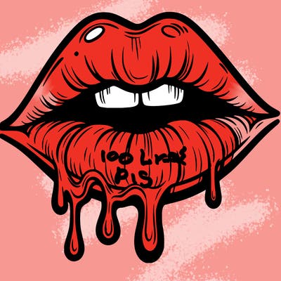 lips that look realistic and drip