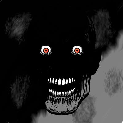 scary face realistic