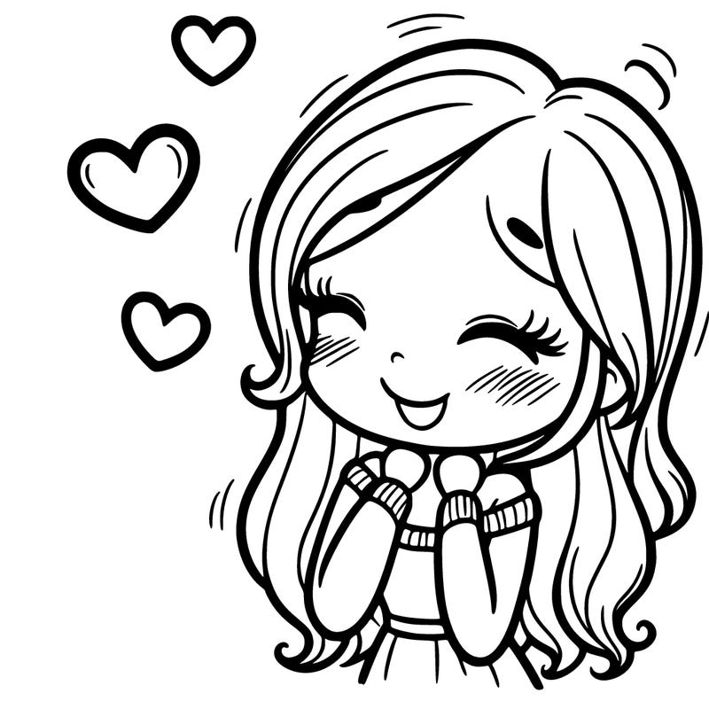 a girl in love