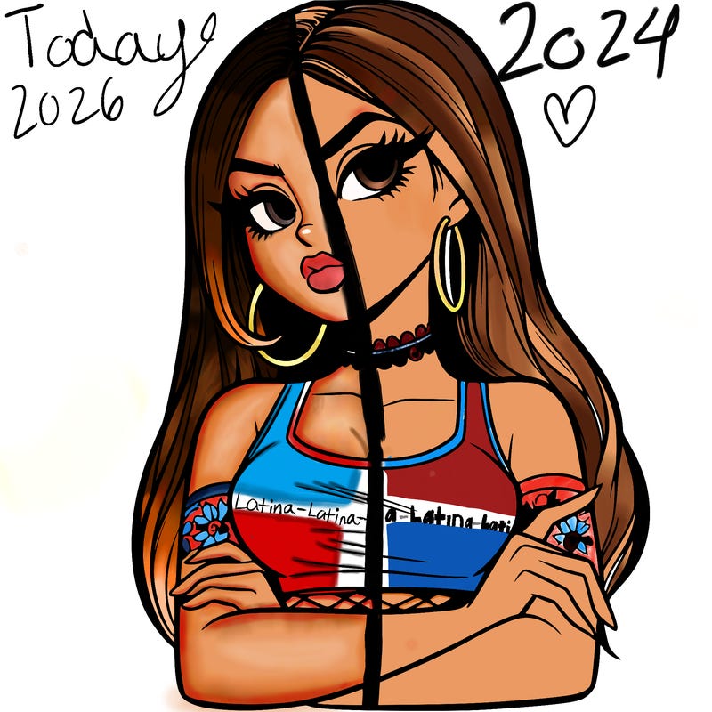 realistic baddie latina girl