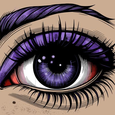 realistic eye