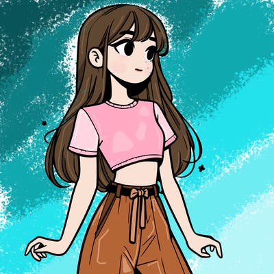 girl in a cute crop top