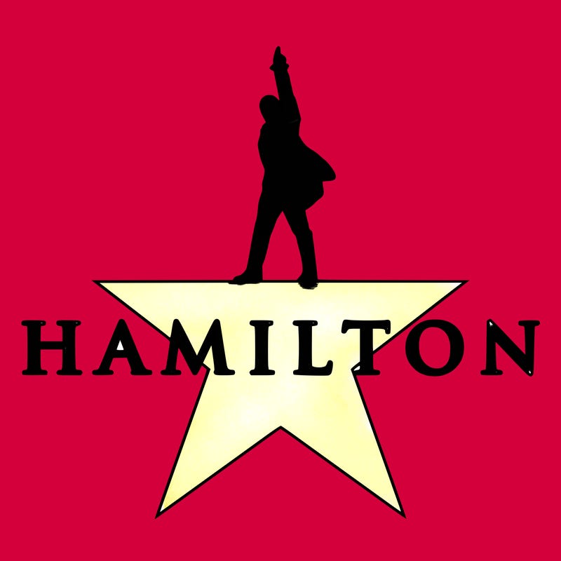 the hamilton musical logo