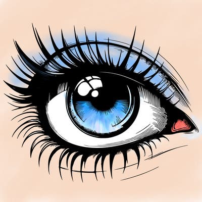 realistic eye