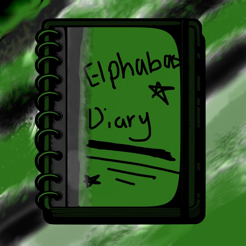 blank, realistic notebook