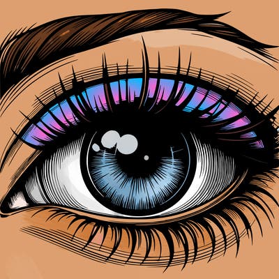 realistic eye