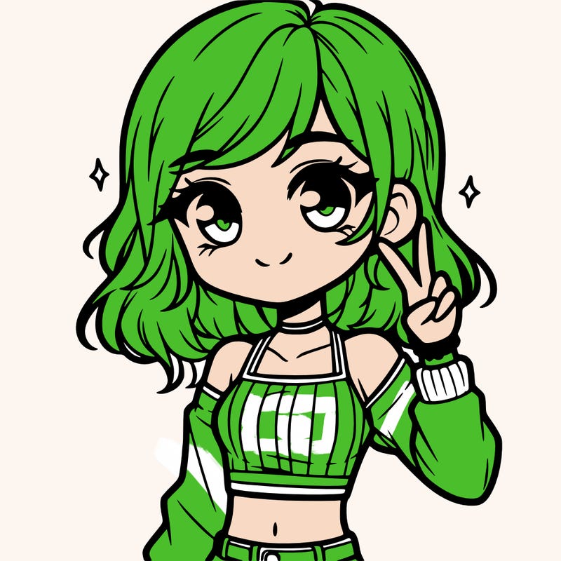 cute girl with crop top