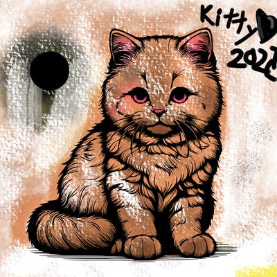 realistic cat