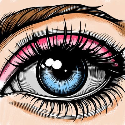 realistic eye