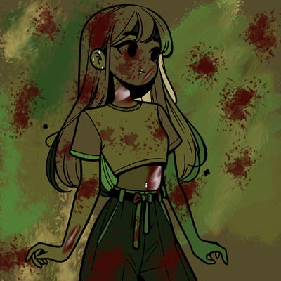 girl in a cute crop top