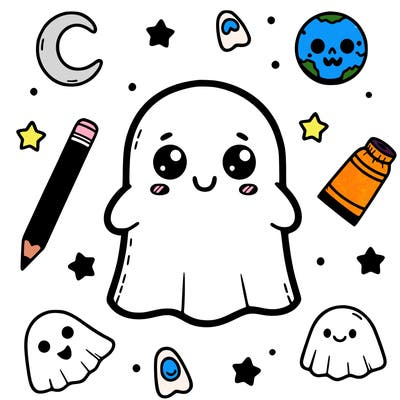 cute ghost