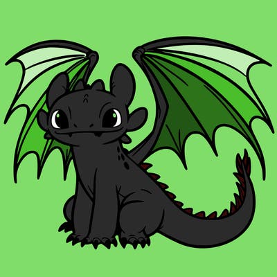 toothless dragon