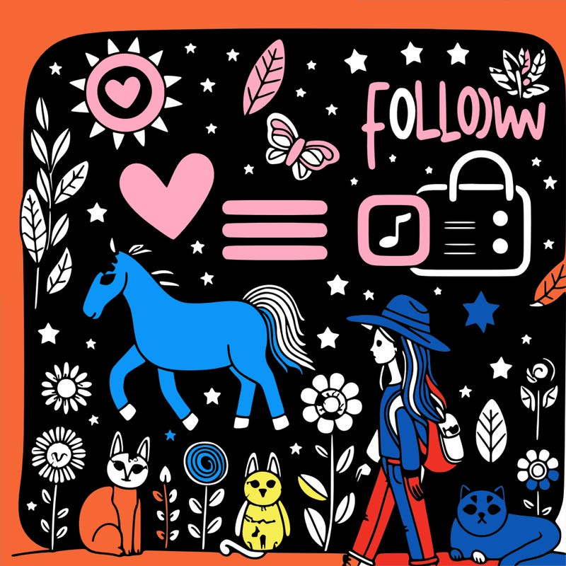 follow me and 100 likes