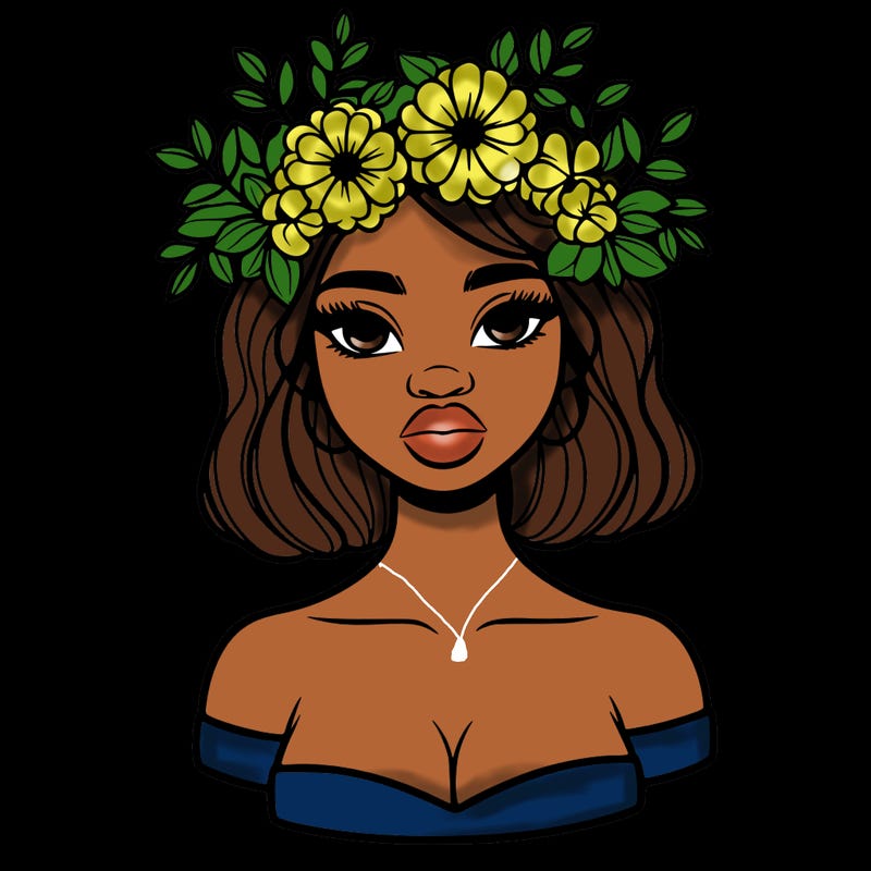 beautiful black people woman pretty girl