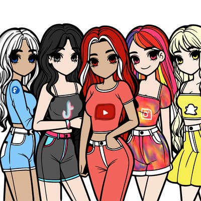 group of girls