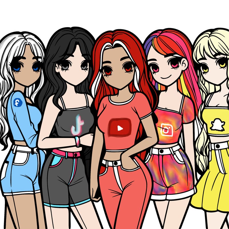 group of girls