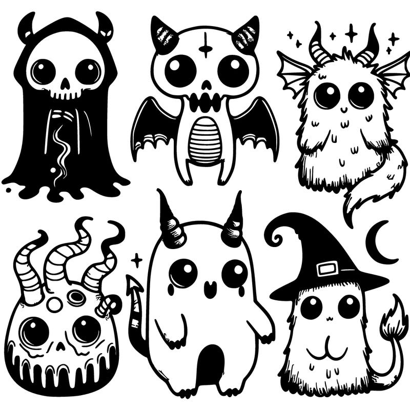 creepy cute mystical creatures