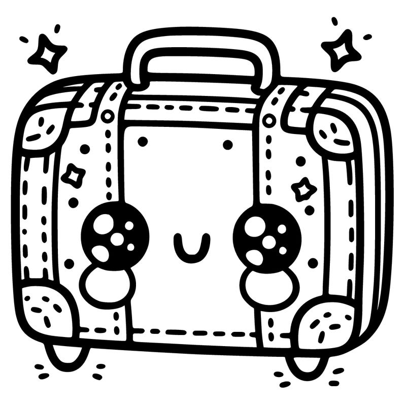 cute suitcase