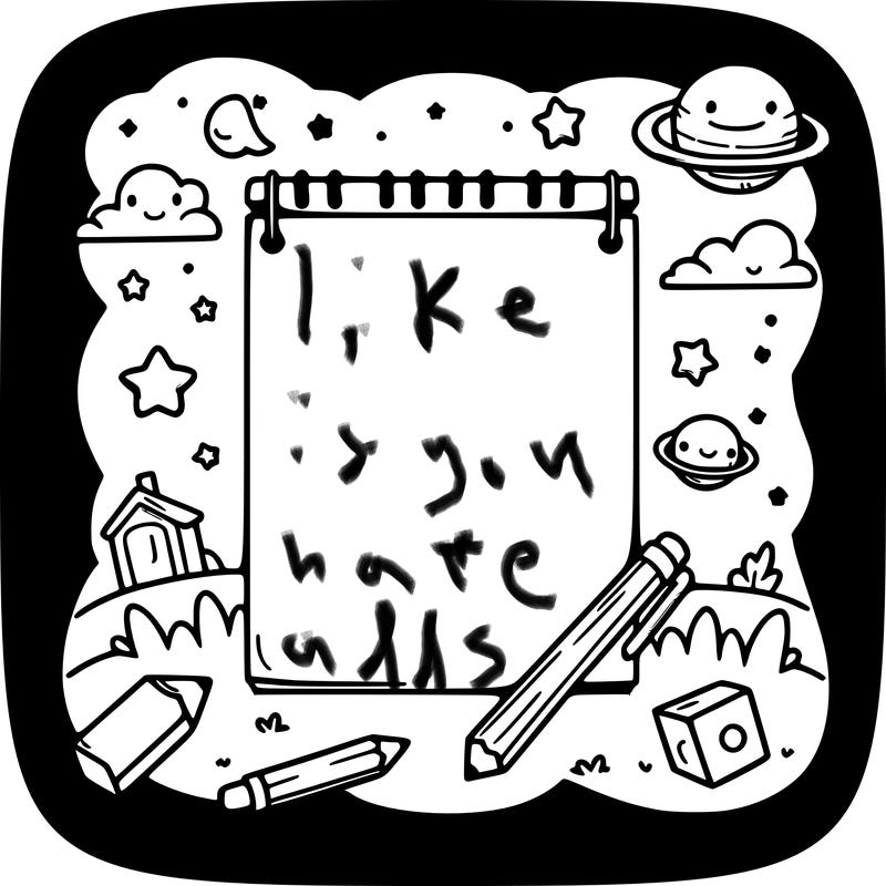 blank white paper no drawing