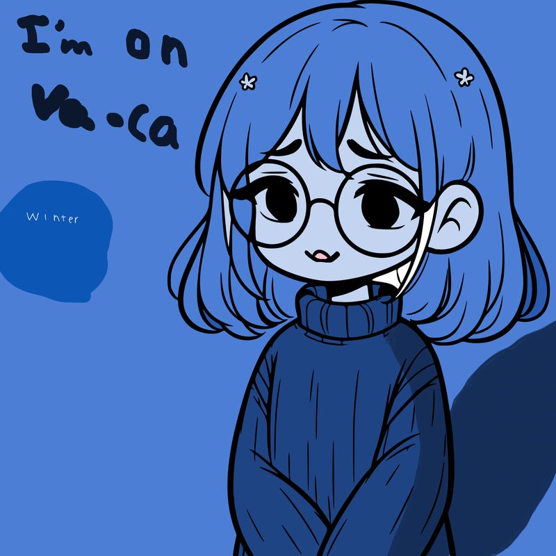 sad girl with glasses in a sweater