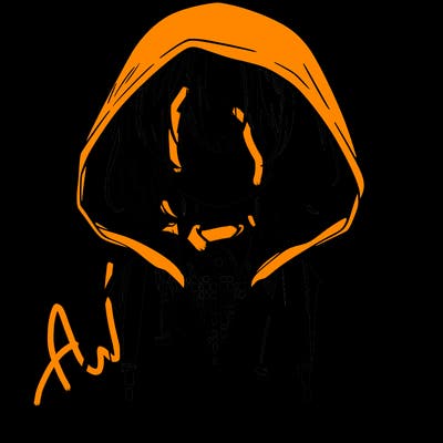 little anime girl in a raincoat her hair is covering her eyes she has a lighter