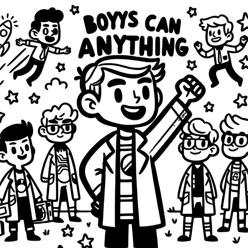 boys can do any think