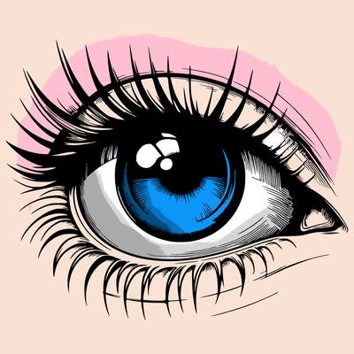 realistic eye