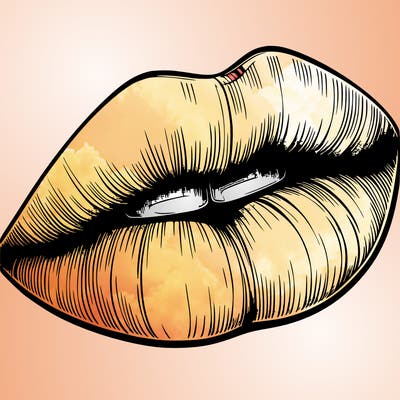 realistic lips