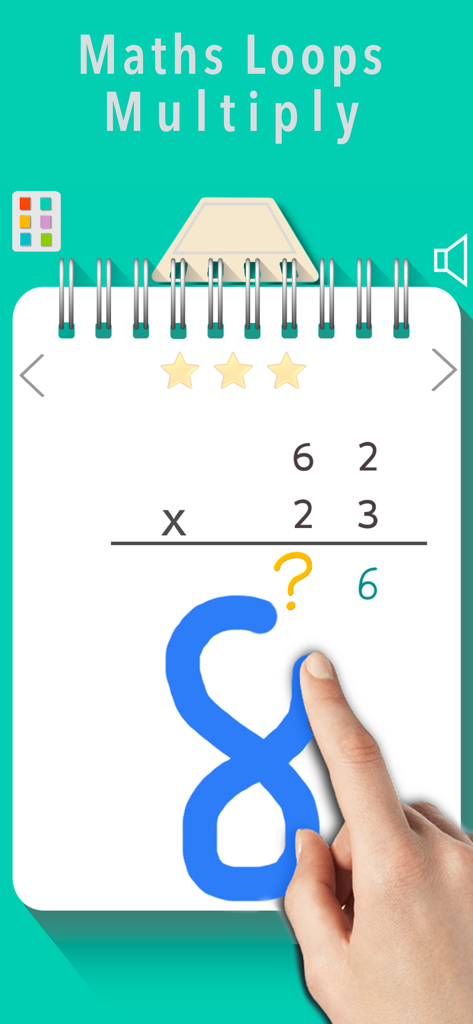 Math Loops Multiplication - Education App | MWM