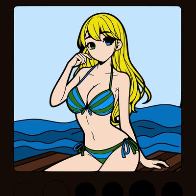 bikini girl
