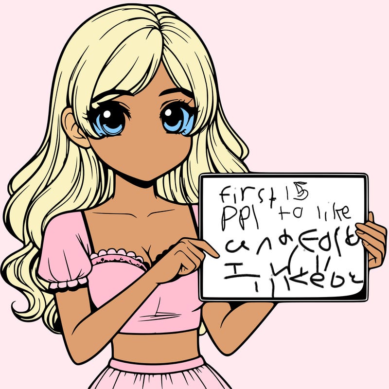 realistic pretty girl holding blank sign